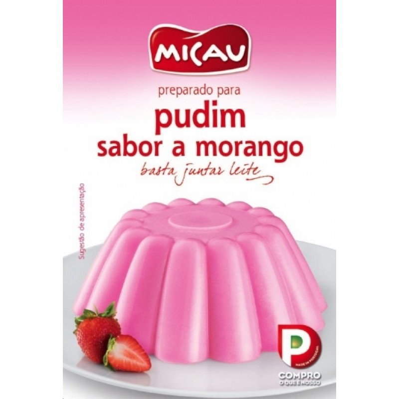 PUDIM MORANGO (2x450g.) MICAU